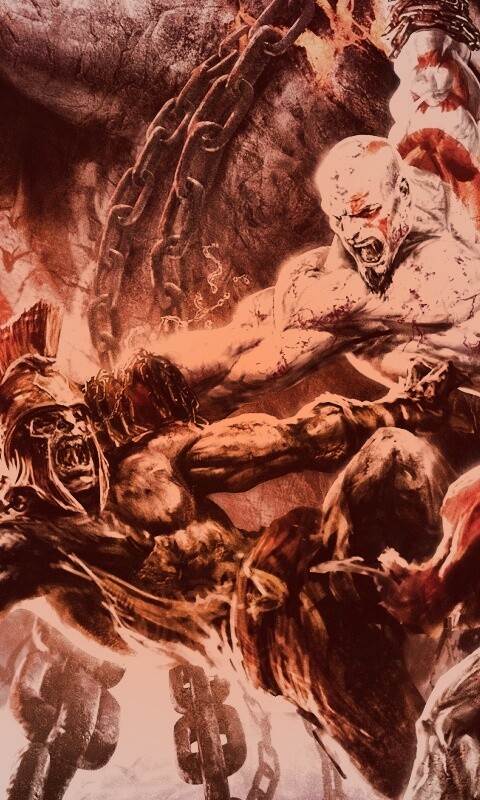 Бог войны обои