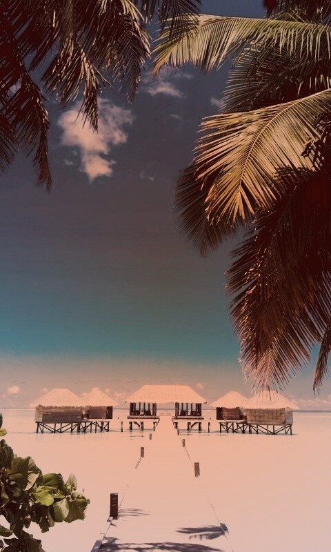 Солнечные мальдивы обои