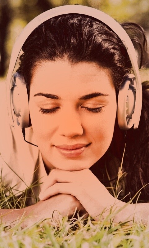 Наслаждение музыкой обои