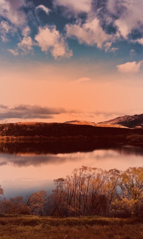 Живописное озеро обои