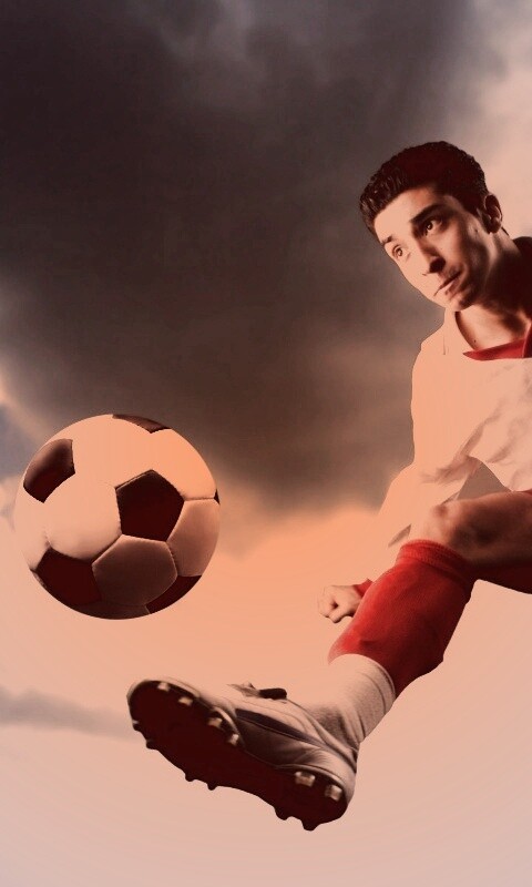 Футболист обои