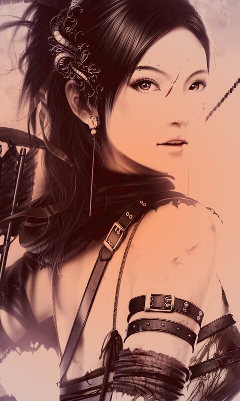 Лучница обои