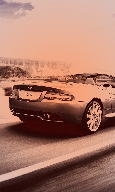 Астон кабриолет обои