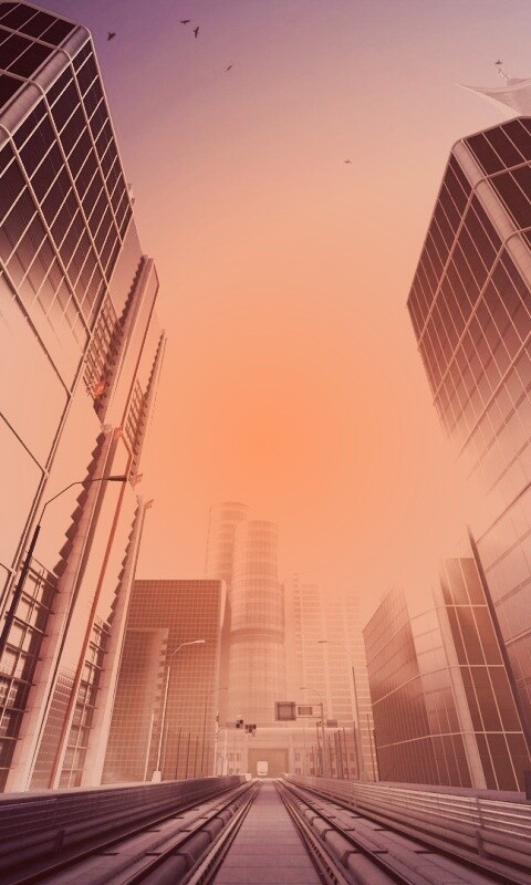 Улица из Mirrors Edge обои