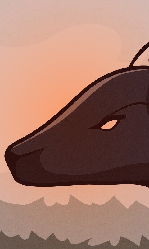 Векторный баран обои