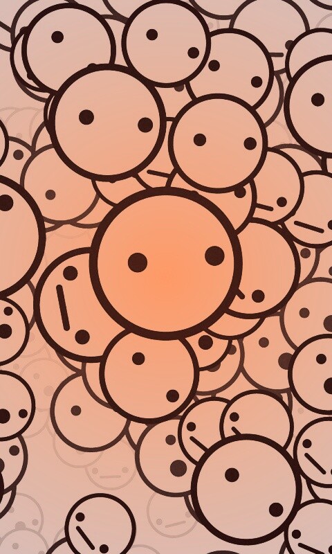 Фон из смайликов обои