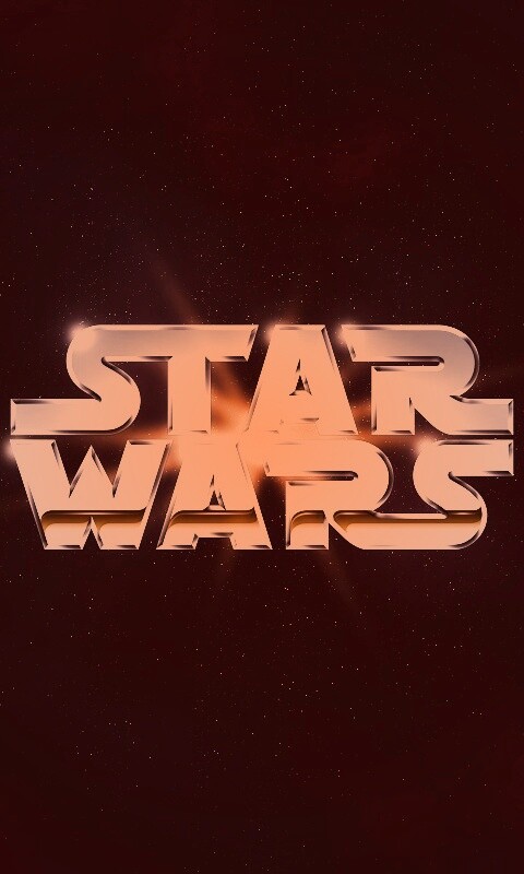 Логотип звездных войн обои