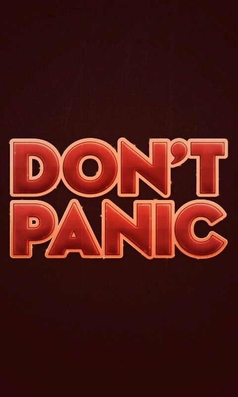 Не паникуй обои