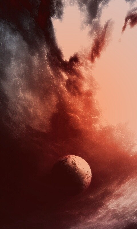 Космический вихрь обои