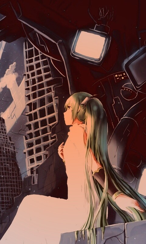 Вокалоид Hatsune Miku обои