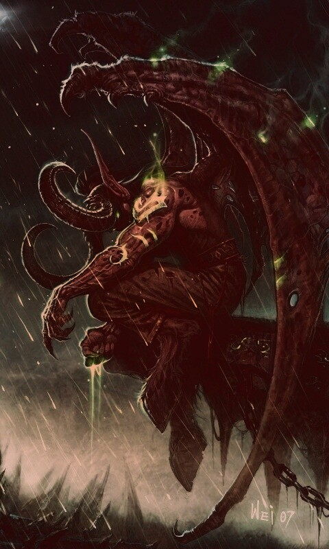 Иллидан обои