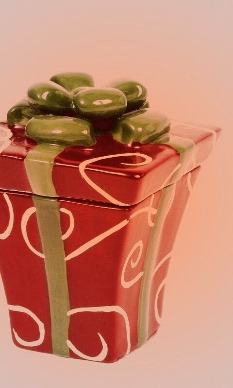 Картинка — подарок на Новый год обои