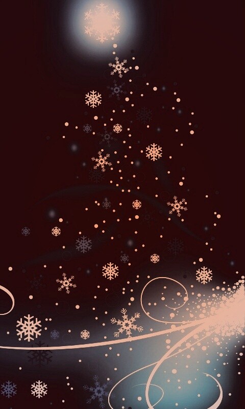 Волшебная елка обои