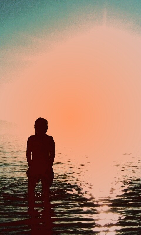 Море, солнце, девушки обои