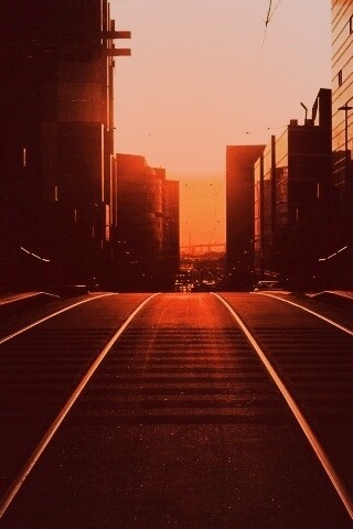 Трамвайные пути обои