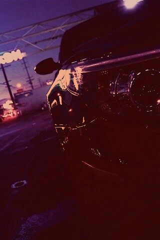 Ночная автомойка обои