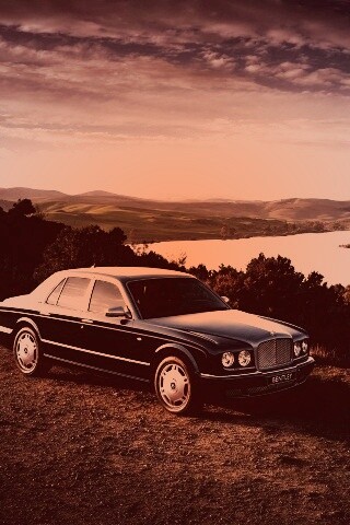 Бентли на природе обои