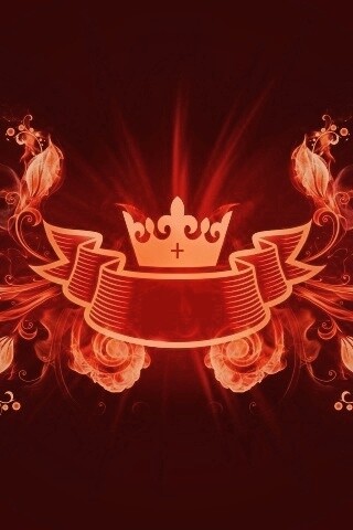 Пламенные цветы обои