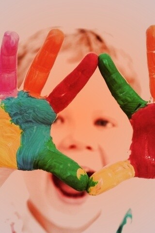 Раскрашенные руки обои