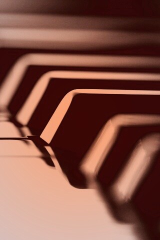 Клавиши  рояля обои