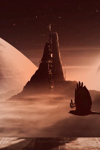 Город на другой планете обои