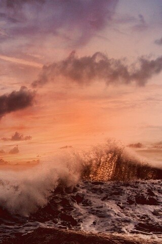 Бушующее море обои