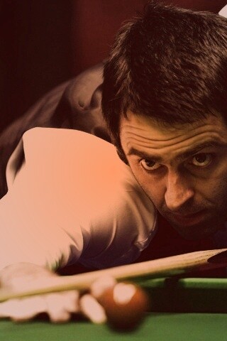 Игрок в бильярд обои