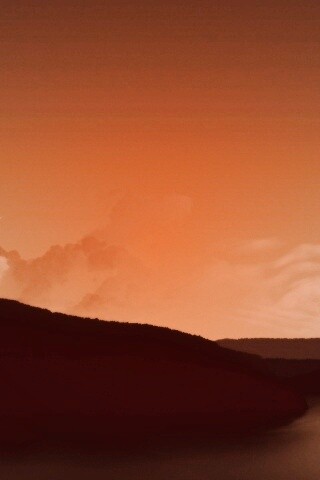 Желтое небо обои