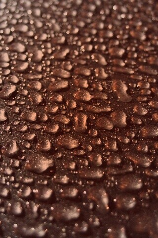 Вода собирается в капли обои