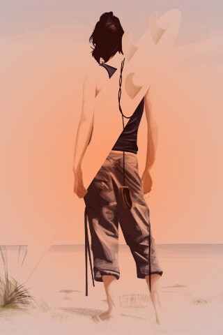 В ожидании волны обои