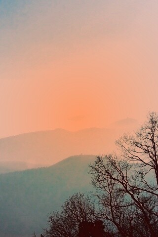 Голубые горы обои