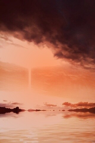 Луч с неба обои