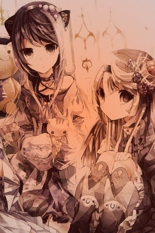 Три лоли обои