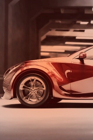 Красный концепт обои