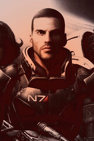 Mass Effect N7 обои