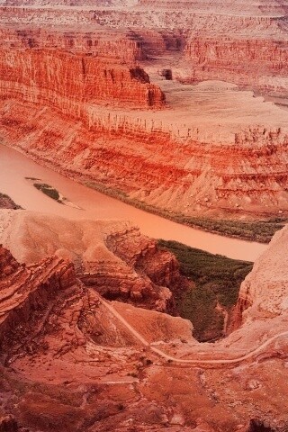 Красный каньон обои