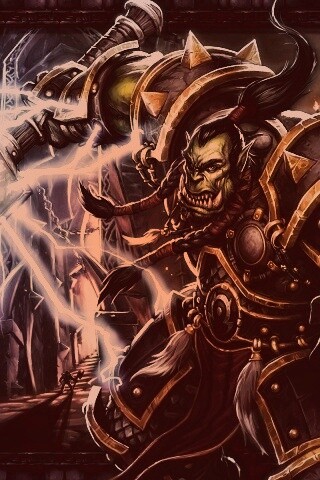 Орк из WOW обои