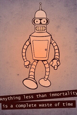 Бендер о смысле жизни обои