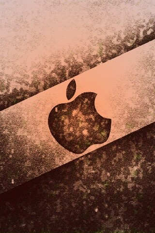 Камуфляжный логотип Эпл обои