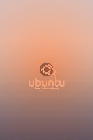 Логотип Ubuntu обои