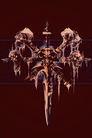 Логотип WarCraft Frothen Throne обои