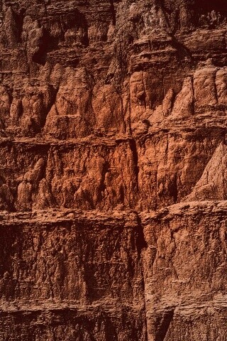 Скалистый обрыв обои