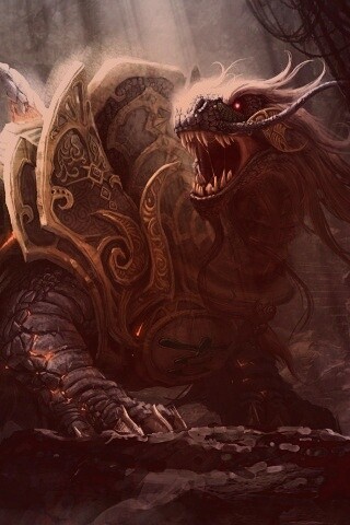 Драон-черепаха обои