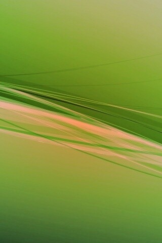 Переплетение зеленых полос обои