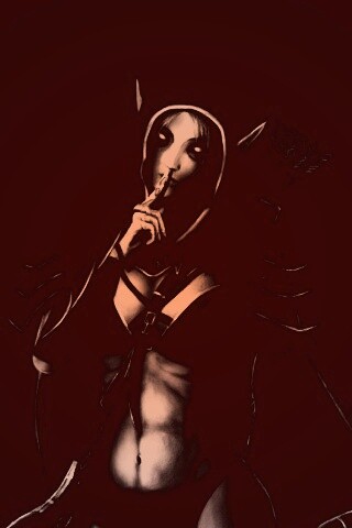 Ночная эльфийка призывает к тишине обои