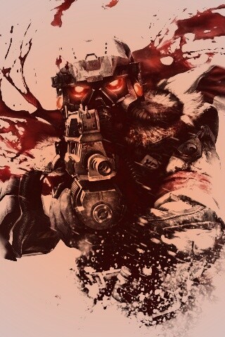 Боец в зимней форме обои