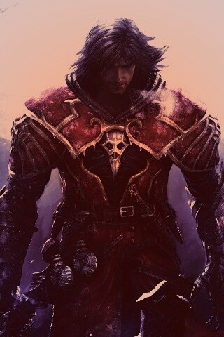 Рыцарь в замерших доспехах обои