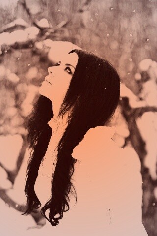 Белоснежная леди обои