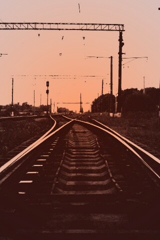 Железнодорожные пути обои