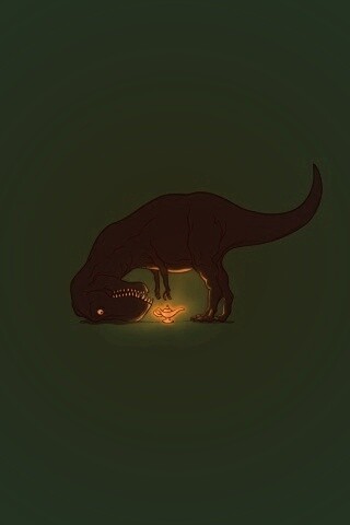 Сложная жизнь тираннозавра обои